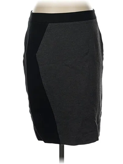 Pre-owned Ann Taylor Loft Casual Skirt In Gray
