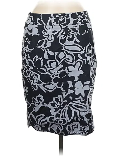 Pre-owned Ann Taylor Loft Casual Skirt In Gray