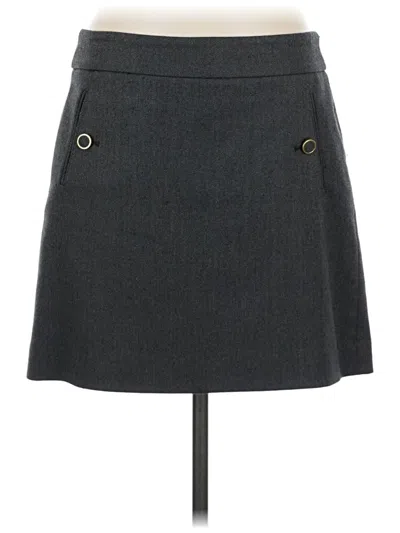 Pre-owned Ann Taylor Loft Casual Skirt In Gray