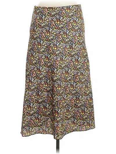 Pre-owned Ann Taylor Loft Casual Skirt In Gray