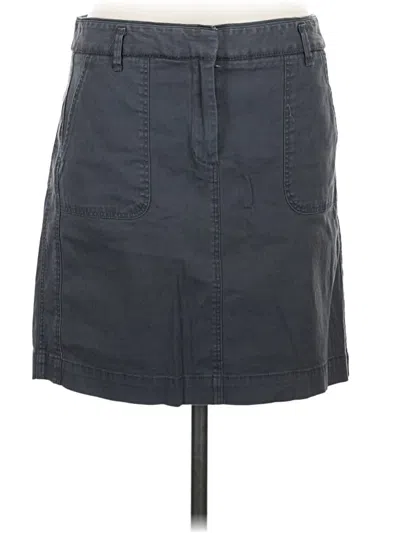 Pre-owned Ann Taylor Loft Casual Skirt In Gray