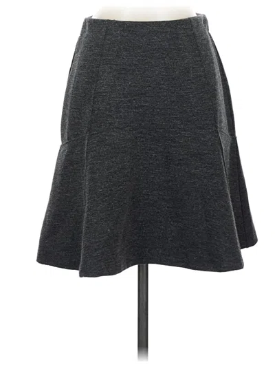 Pre-owned Ann Taylor Loft Casual Skirt In Gray