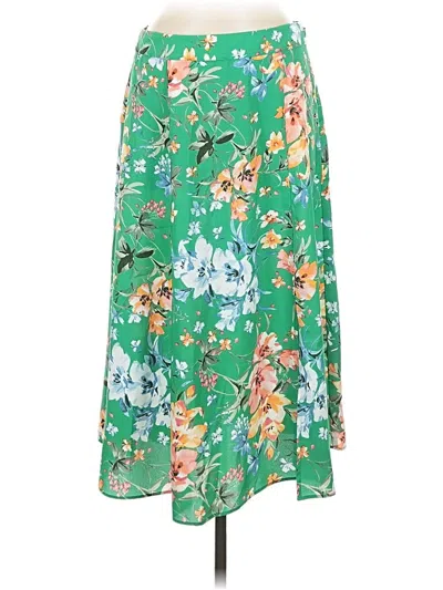 Ann Taylor Loft Casual Skirt In Green