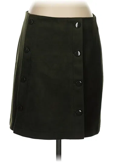 Pre-owned Ann Taylor Loft Casual Skirt In Green