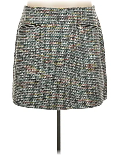 Ann Taylor Loft Casual Skirt In Green