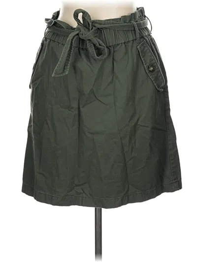 Pre-owned Ann Taylor Loft Casual Skirt In Green
