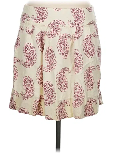 Pre-owned Ann Taylor Loft Casual Skirt In Ivory