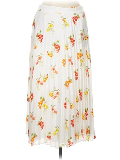 Pre-owned Ann Taylor Loft Casual Skirt In Ivory