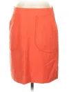 Ann Taylor Loft Casual Skirt In Orange