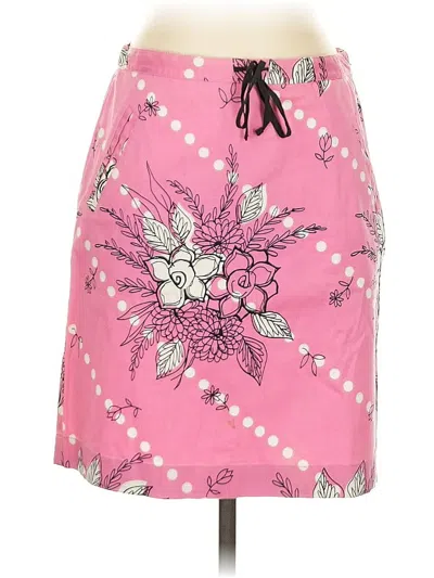 Pre-owned Ann Taylor Loft Casual Skirt In Pink