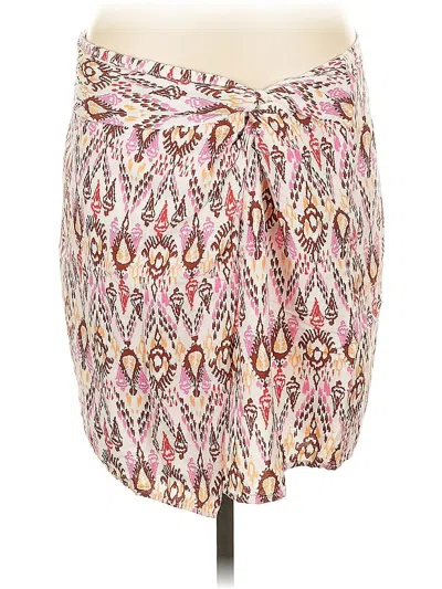 Pre-owned Ann Taylor Loft Casual Skirt In Pink