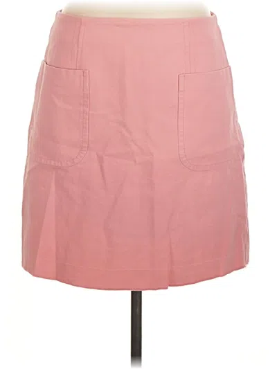 Pre-owned Ann Taylor Loft Casual Skirt In Pink
