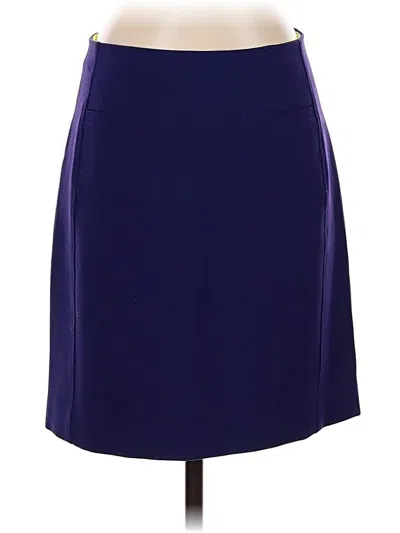 Pre-owned Ann Taylor Loft Casual Skirt In Purple
