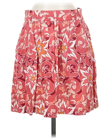 Pre-owned Ann Taylor Loft Casual Skirt In Red