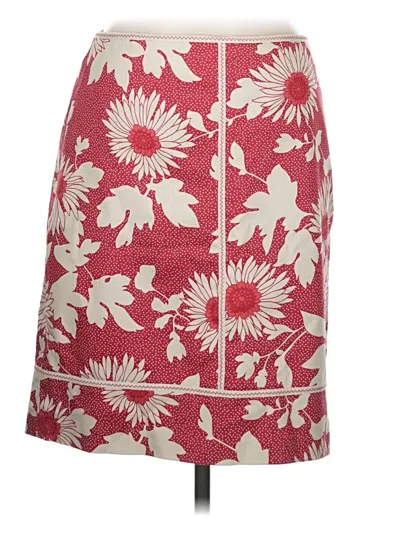 Pre-owned Ann Taylor Loft Casual Skirt In Red