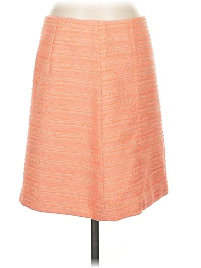 Pre-owned Ann Taylor Loft Casual Skirt In Tan
