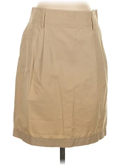 Pre-owned Ann Taylor Loft Casual Skirt In Tan