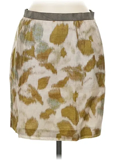Pre-owned Ann Taylor Loft Casual Skirt In Tan