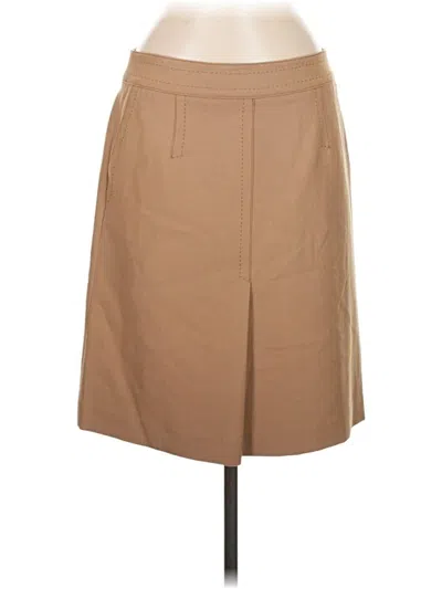 Pre-owned Ann Taylor Loft Casual Skirt In Tan