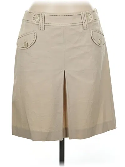Pre-owned Ann Taylor Loft Casual Skirt In Tan