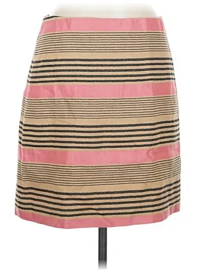 Pre-owned Ann Taylor Loft Casual Skirt In Tan