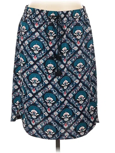 Ann Taylor Loft Casual Skirt In Teal