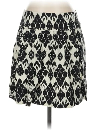 Pre-owned Ann Taylor Loft Casual Skirt In White