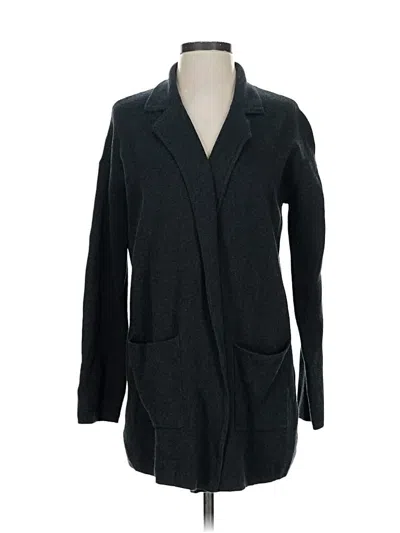 Pre-owned Ann Taylor Loft Coat In Black