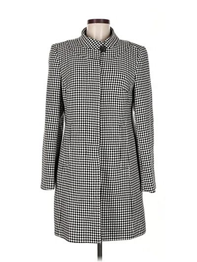 Pre-owned Ann Taylor Loft Coat In Black