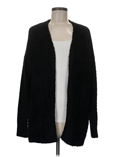 Pre-owned Ann Taylor Loft Coat In Black