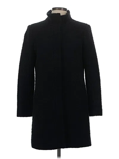 Pre-owned Ann Taylor Loft Coat In Black