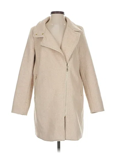 Pre-owned Ann Taylor Loft Coat In Brown
