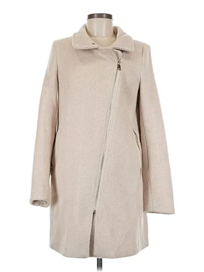 Pre-owned Ann Taylor Loft Coat In Brown