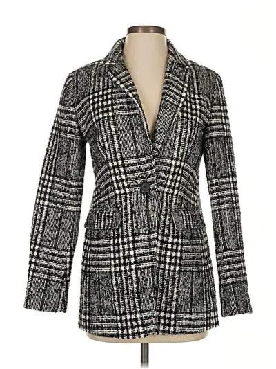 Pre-owned Ann Taylor Loft Coat In Gray
