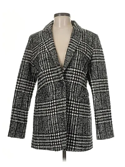Pre-owned Ann Taylor Loft Coat In Gray