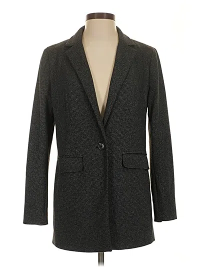 Pre-owned Ann Taylor Loft Coat In Gray