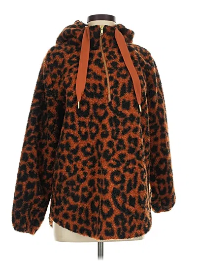Pre-owned Ann Taylor Loft Coat In Orange