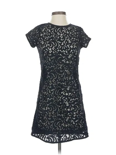 Pre-owned Ann Taylor Loft Cocktail Dress In Black