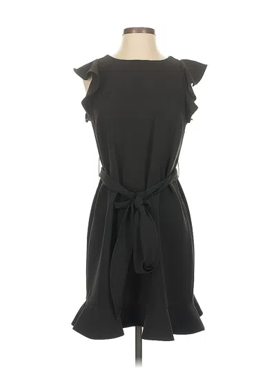 Pre-owned Ann Taylor Loft Cocktail Dress In Black