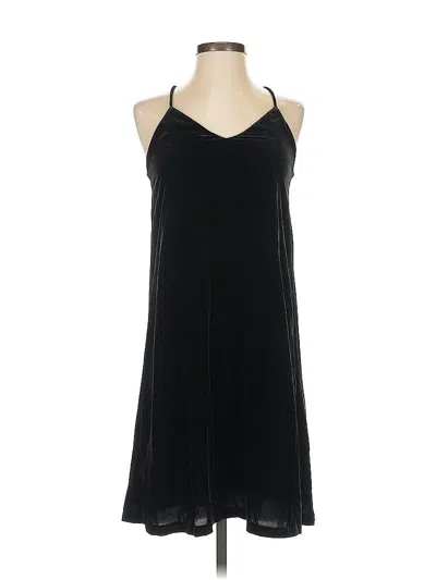 Pre-owned Ann Taylor Loft Cocktail Dress In Black