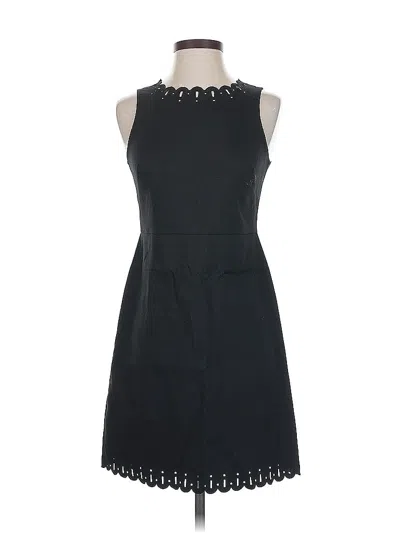 Pre-owned Ann Taylor Loft Cocktail Dress In Black