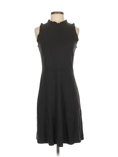 Pre-owned Ann Taylor Loft Cocktail Dress In Black