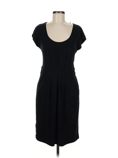 Pre-owned Ann Taylor Loft Cocktail Dress In Black