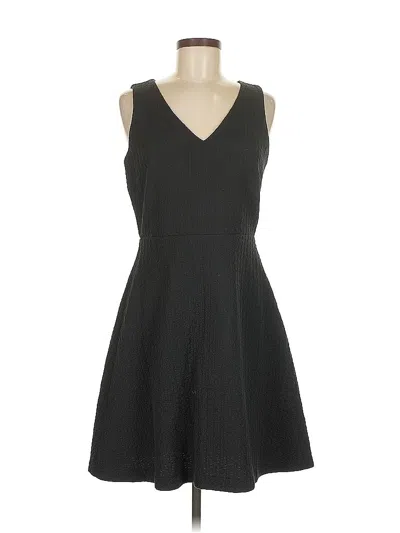Pre-owned Ann Taylor Loft Cocktail Dress In Black