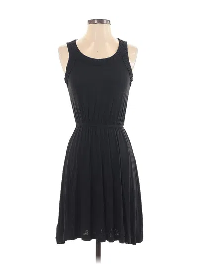 Pre-owned Ann Taylor Loft Cocktail Dress In Black