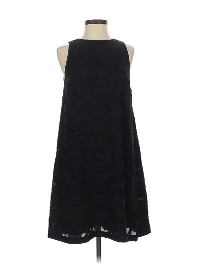 Pre-owned Ann Taylor Loft Cocktail Dress In Black