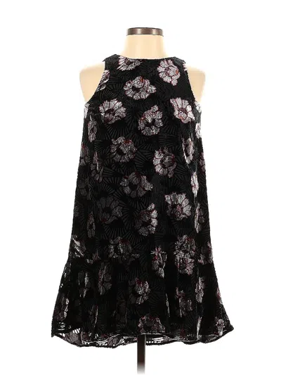 Pre-owned Ann Taylor Loft Cocktail Dress In Black