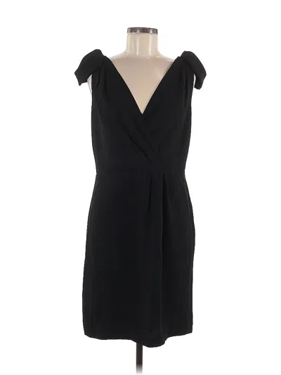 Pre-owned Ann Taylor Loft Cocktail Dress In Black