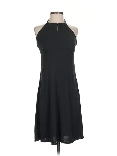 Pre-owned Ann Taylor Loft Cocktail Dress In Black