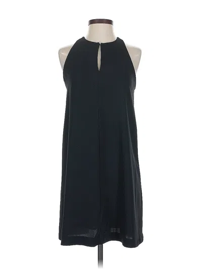 Pre-owned Ann Taylor Loft Cocktail Dress In Black